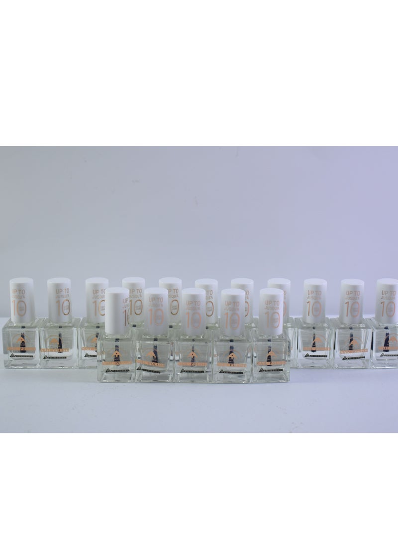 Generic 16 Pieces Transparent Nail Polish  - Image 1