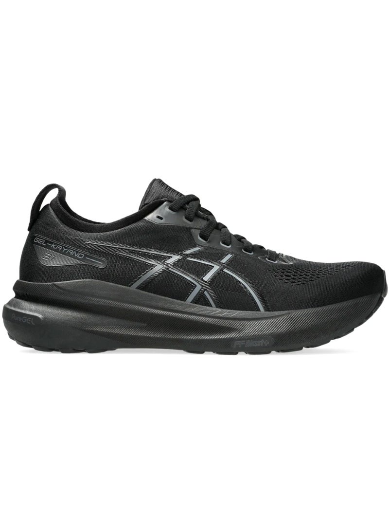 asics ASICS Men's GEL-Kayano 31 'Triple Black' – Wide Fit Performance Trainers - Image 1
