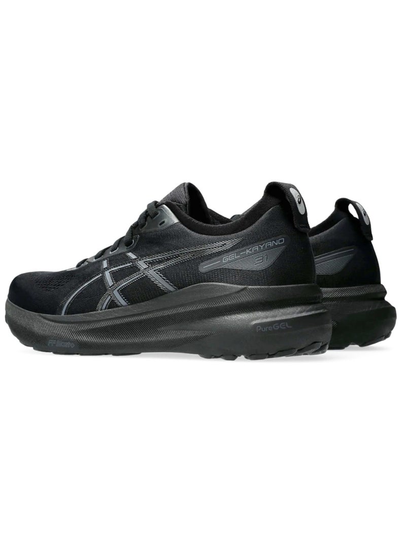 asics ASICS Men's GEL-Kayano 31 'Triple Black' – Wide Fit Performance Trainers - Image 3