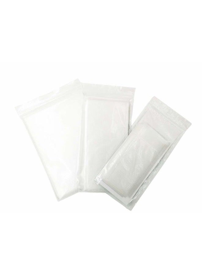 Drchoer 50pcs Water Soluble Bags PVA Fishing Mesh Universal RefillBait Bag Carp Coarse Fishing Accessories Tackles,L,M,S Available Large - Image 3
