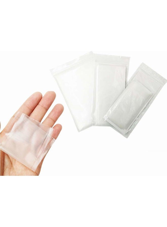 Drchoer 50pcs Water Soluble Bags PVA Fishing Mesh Universal RefillBait Bag Carp Coarse Fishing Accessories Tackles,L,M,S Available Large - Image 1