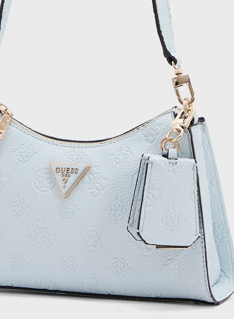 GUESS Cresidia Top Zip Shoulder Bag