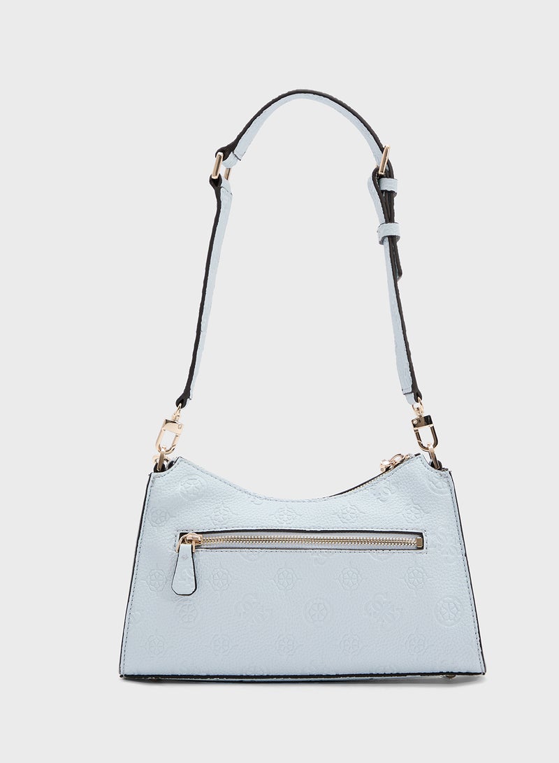 GUESS Cresidia Top Zip Shoulder Bag - Image 2