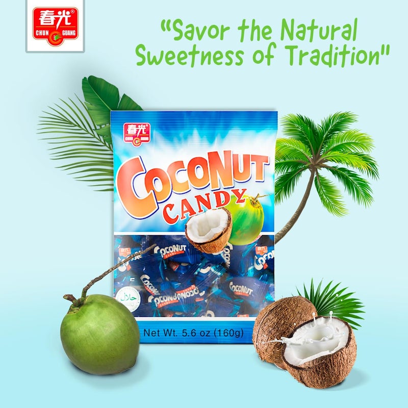 Chun Guang Coconut Candy, 5.6 Ounce (Pack of 3) - Image 2