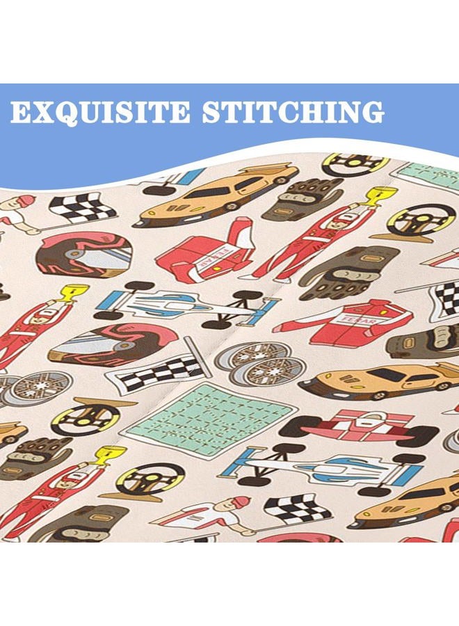 Nesker Twin Zipper Bedding, Racing Car Zipper Bedding Sets for Boys, 3pcs All in on one, Cool Extreme Sports Kids Comforter Set with Fitted Sheet and 2 Pillowcases - Image 5