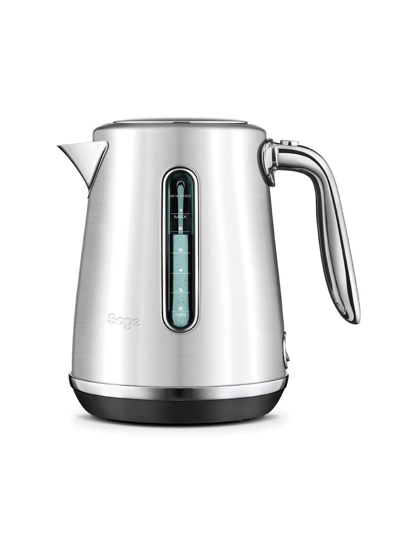Sage Sage - The Soft Top Luxe - 1.7L Quiet and Cordless Kettle with Splash Proof Lid, Brushed Stainless Steel - UAE Version, 2 Year Manufacturer Warranty  - Image 1