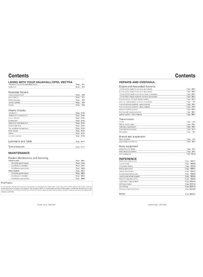 Vauxhall/Opel Vectra Petrol & Diesel (Oct 05 - Oct 08) Haynes Repair Manual - Image 5