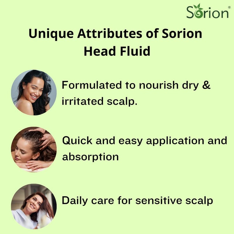 Atrimed Sorion Head Fluid For Itchy scalp with longlasting effects Made with a special combination of Neem Turmeric Common Madder and Pala Indigo 50 ml - Image 4