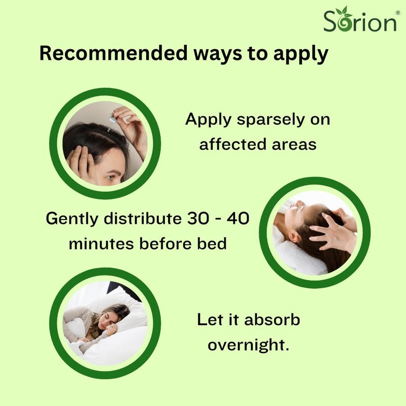 Atrimed Sorion Head Fluid For Itchy scalp with longlasting effects Made with a special combination of Neem Turmeric Common Madder and Pala Indigo 50 ml - Image 5