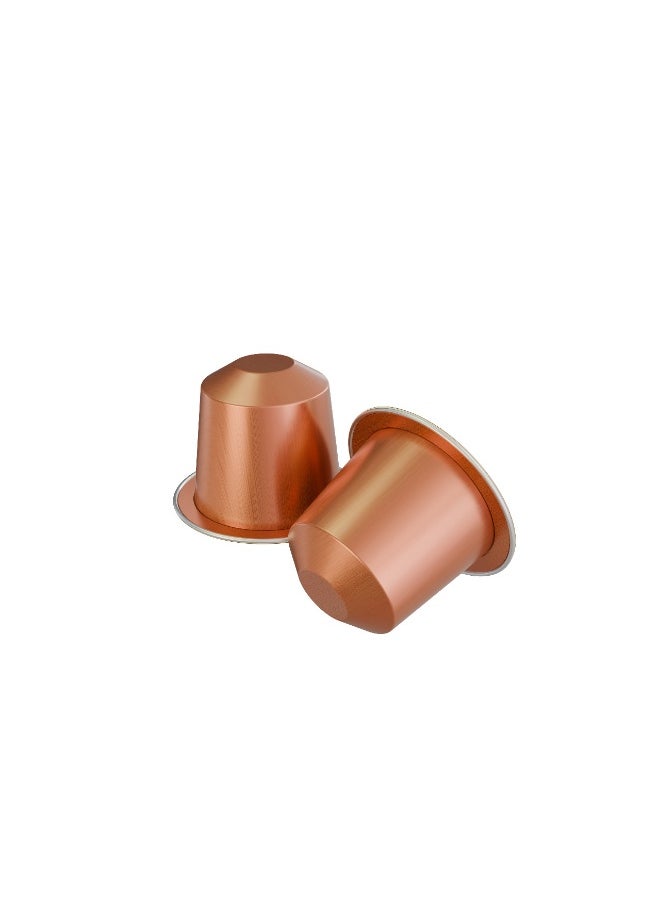 LePRESSO Rwanda Single Origin Coffee Capsules for Nespresso 10 pcs / 100% Arabica / Origin Medium Roast / Exquisite Single / Aluminum Capsules - Gold  - Image 2
