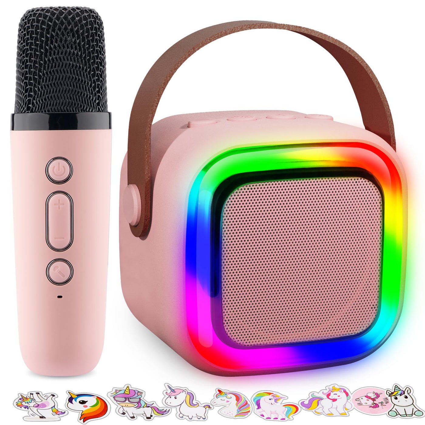 جاست فور فن Just4fun Karaoke Machine For Kids Portable Karaoke Machine With 1 Microphone