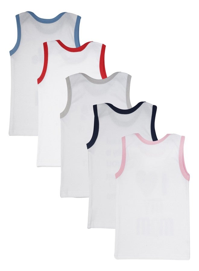 First Kids Step FARETO Babies Cotton Tee (Di-Grandpa-Cut_White-6-9 Months, Multi-Colored, 6-9 Months) - Image 2
