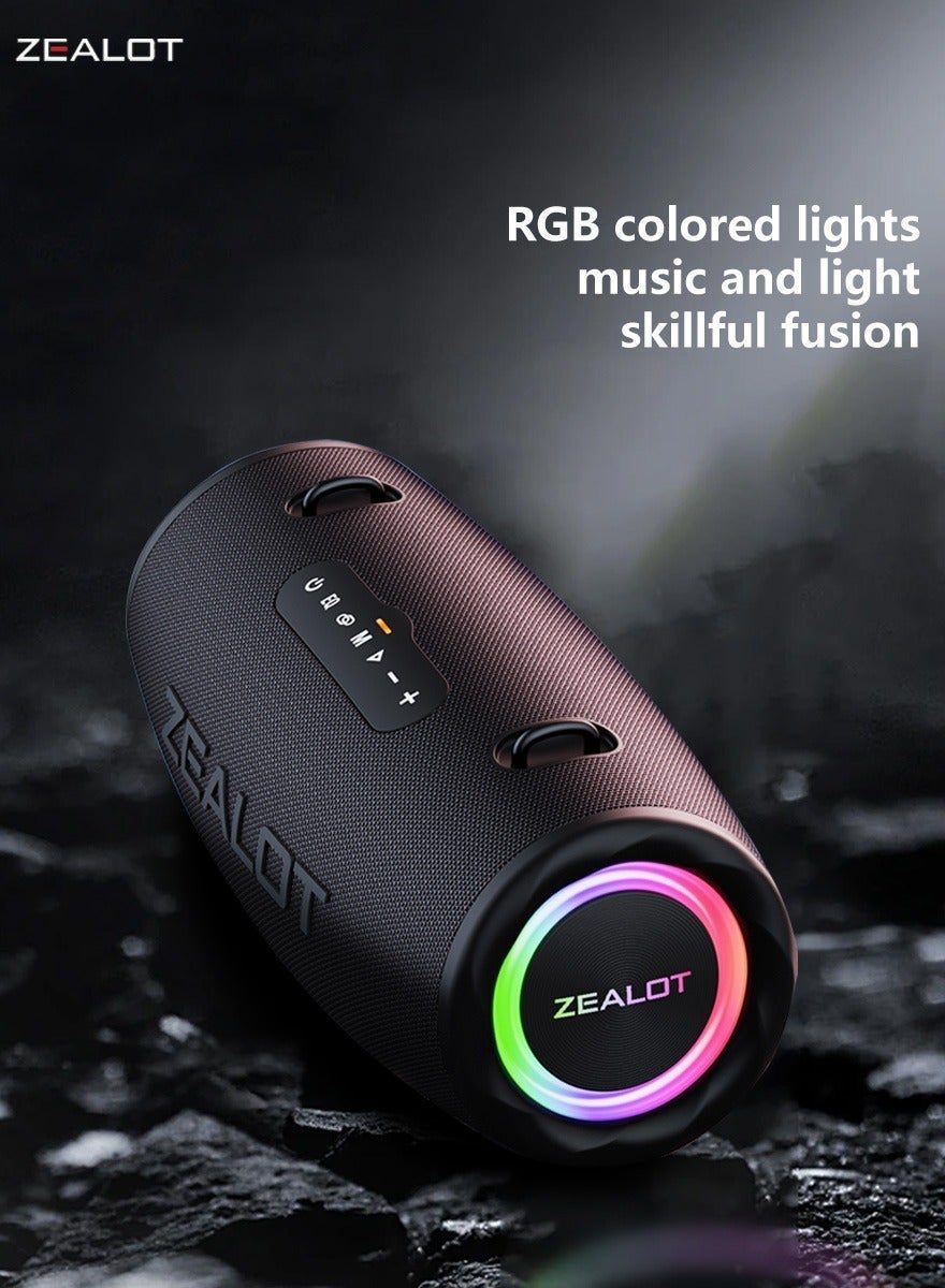 Zealot ZEALOT S87 160W Bluetooth Speakers 16000mAh Battery 36