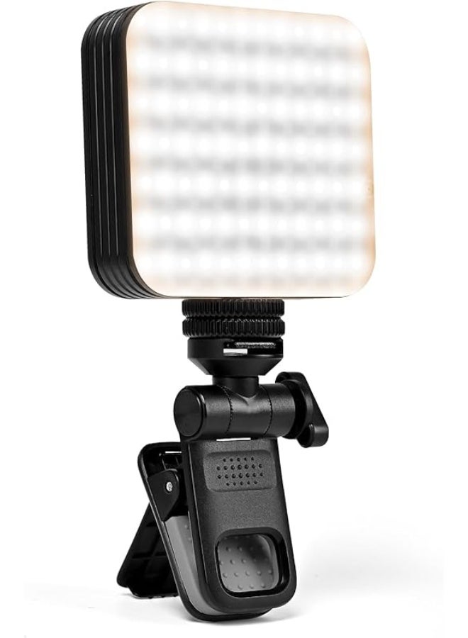 Portable Selfie Lamp with 120 LEDs – Rechargeable 3000mAh Video Light, Adjustable 2500–9000K Color Temperature for Phone, Laptop & Streaming - Image 1