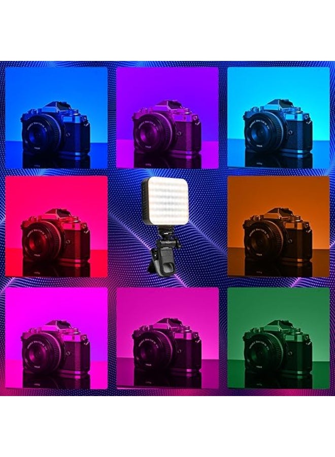 Portable Selfie Lamp with 120 LEDs – Rechargeable 3000mAh Video Light, Adjustable 2500–9000K Color Temperature for Phone, Laptop & Streaming - Image 2