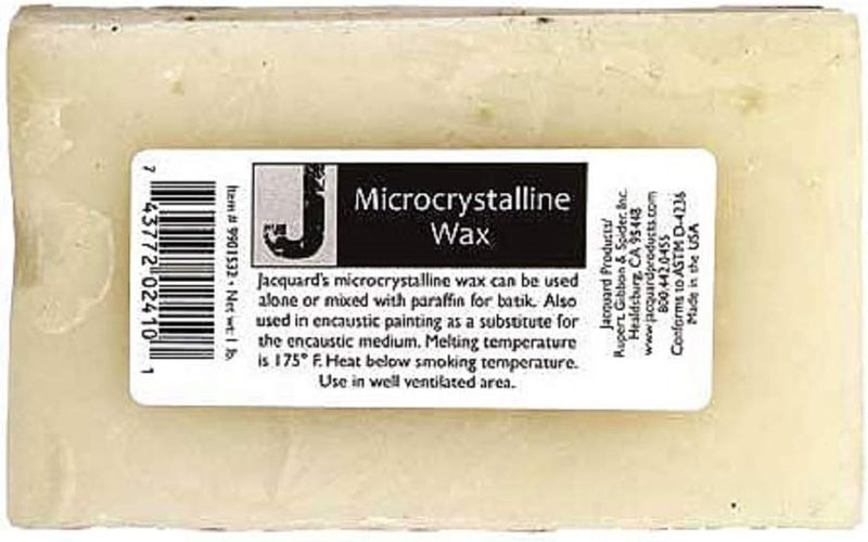 Jacquard 1 lb Block Microcrystalline Wax None