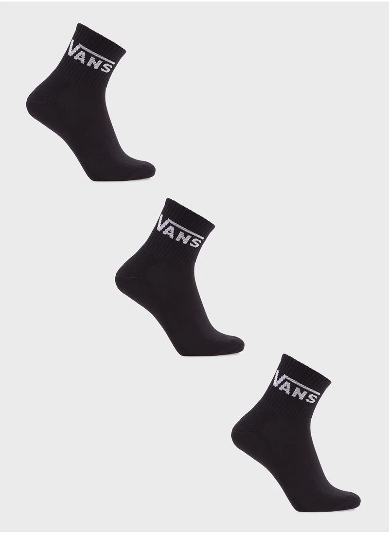 فانز Classic Half Crew Socks