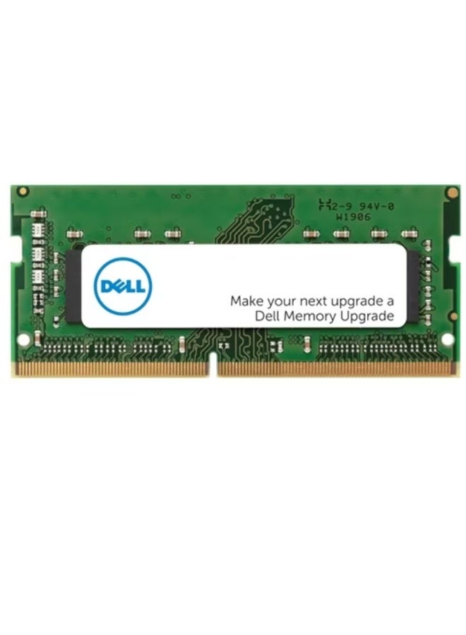 ذاكرة لابتوب ديل SODIMM، سعة 16 جيجابايت، نوع ذاكرة DDR5، سرعة ذاكرة 5600MT/s، نوع DIMM غير مخزن، أسود/أخضر | SNPW1KKYC/16G