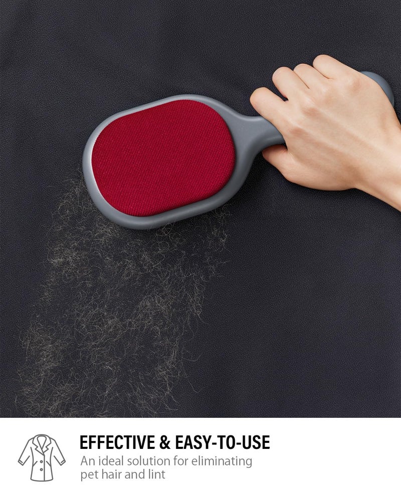 VASSON Double-Sided Lint Brushes, Classic Velvet Brush for Furniture and Clothing, Ideal for Pet Hair Removal - Image 3