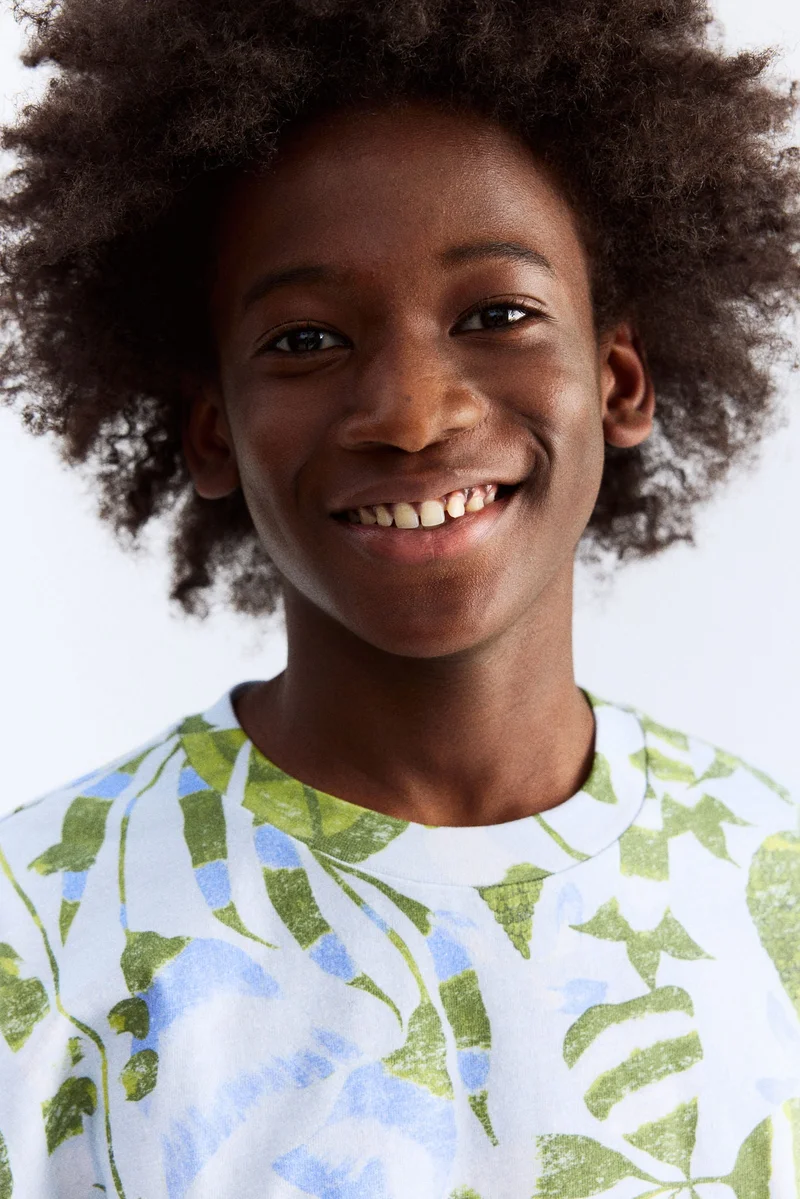 H&M Printed cotton T-shirt