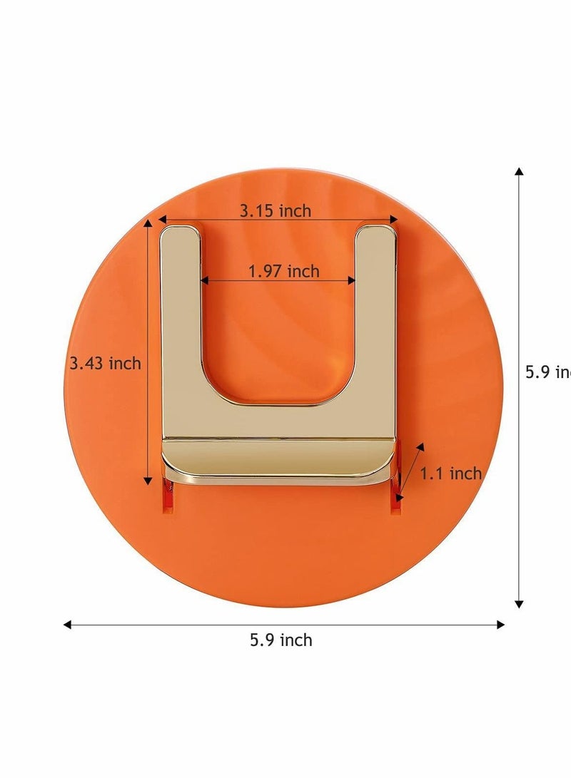 NIBEMINENT Hair Dryer Holder, Self Adhesive Holder Wall Mounted, Mounted Rack, No Drilling Rack for Bathroom (White) - Image 3