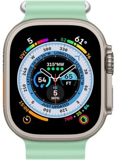 FARROBIZZ Ocean Band Compatible With Apple Watch Ultra Band 49mm 45mm 44mm 42mm for Men, Adjustable Silicone Strap with Metal Buckle for Apple Watch Ultra 2 Band iWatch Ultra Series 9 8 7 6 5 4 3 2 1 SE  - Image 2