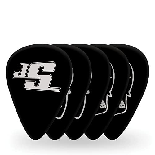 Planet Waves D'Addario Joe Satriani Guitar Picks, Black, 10 pack, Heavy - Image 1
