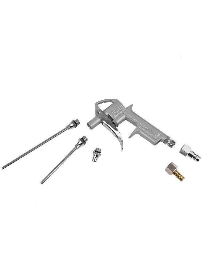 Generic - Mini Air Blow Gun Pneumatic Dust Blower Gun Air Spray Gun Dust Cleaning Air Blower with 2 Replacement Nozzle for Automobile Engine Cleaning - Image 1