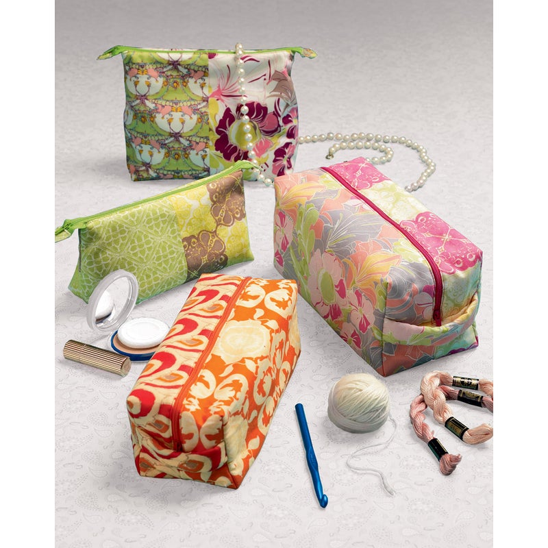 Simplicity SS9525OS Mixed Print Travel Bag Sewing Pattern Kit, Code S9525, One Size - Image 3