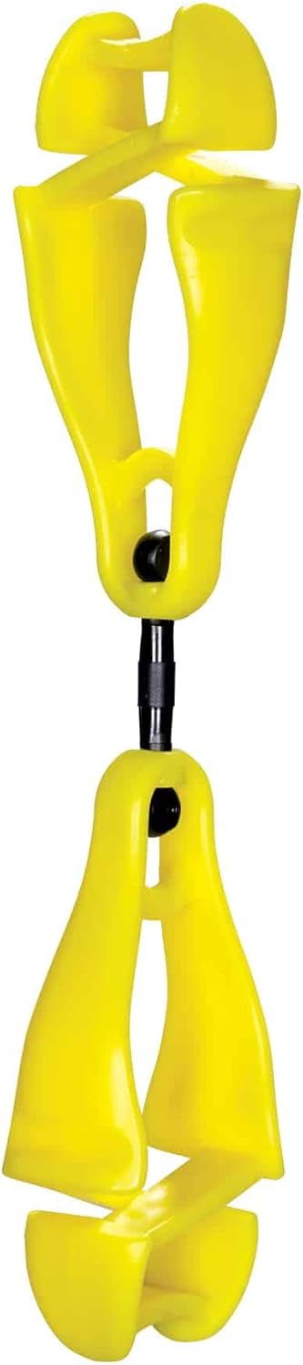 Ergodyne  3420 Lime Swivel Glove Clip Holder  Dual Clips 19419 - Image 1