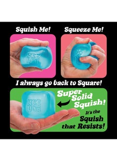 Schylling NeeDoh Nice Cube, Super Solid Squish, 2.25" Cube, Color May Vary (Pack of 1)  - Image 4