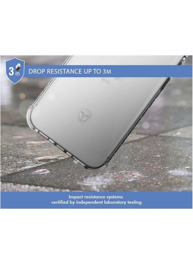 FORCE - Force Case iPhone 14 Pro AIR Reinforced Case Lifetime Warranty Transparent 50% Recycled Plastic - Image 1