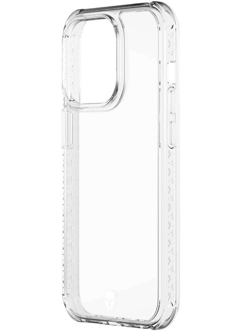 FORCE - Force Case iPhone 14 Pro AIR Reinforced Case Lifetime Warranty Transparent 50% Recycled Plastic - Image 1