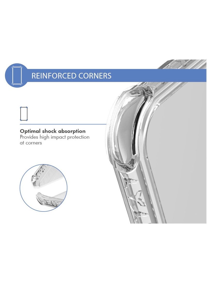 FORCE - Force Case iPhone 14 Pro AIR Reinforced Case Lifetime Warranty Transparent 50% Recycled Plastic - Image 1