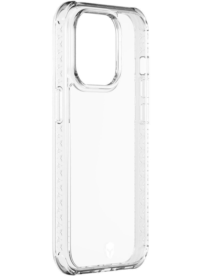 FORCE - Force Case iPhone 14 Pro AIR Reinforced Case Lifetime Warranty Transparent 50% Recycled Plastic - Image 1