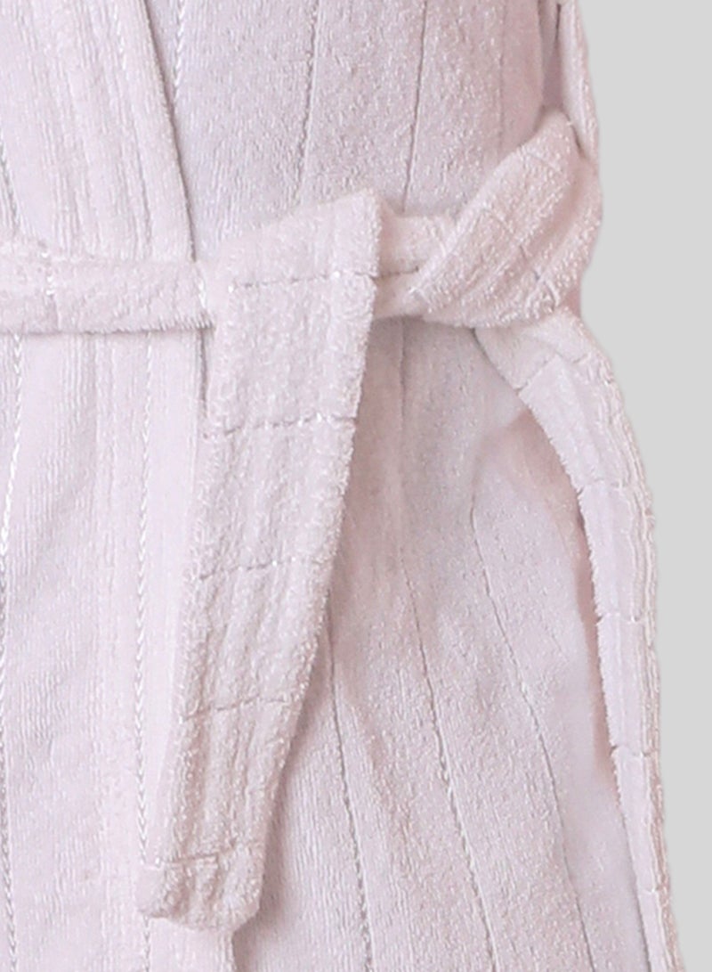 Banotex Egyptian Cotton Bath Robe for Unisex with Elbow and Waist Belt Size Multiple Sizes and Colors  - Image 3