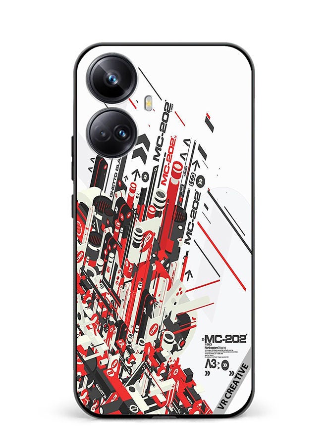 VR CREATIVE Protective Case Cover For Realme 10 Pro Plus Mc 202 Design Multicolour - Image 1