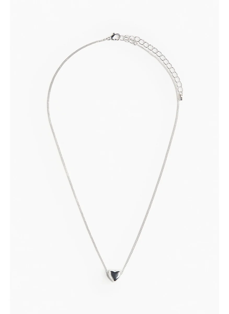 H&M Heart-Bead Necklace
