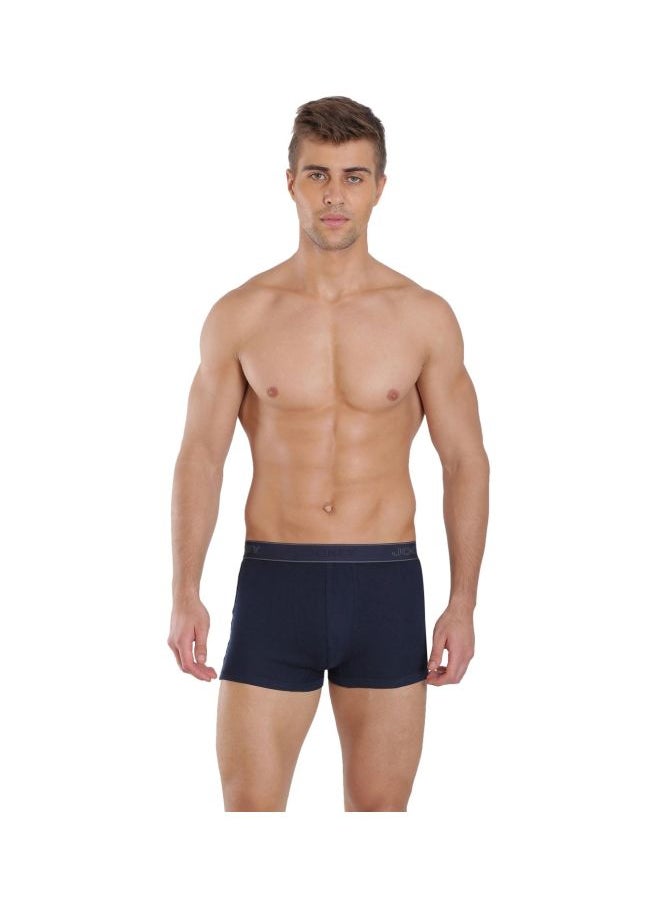 JOCKEY Jockey Men Super Combed Cotton Rib Solid Trunk with Stay Fresh Properties Style 1015 Pebble L  - Image 5
