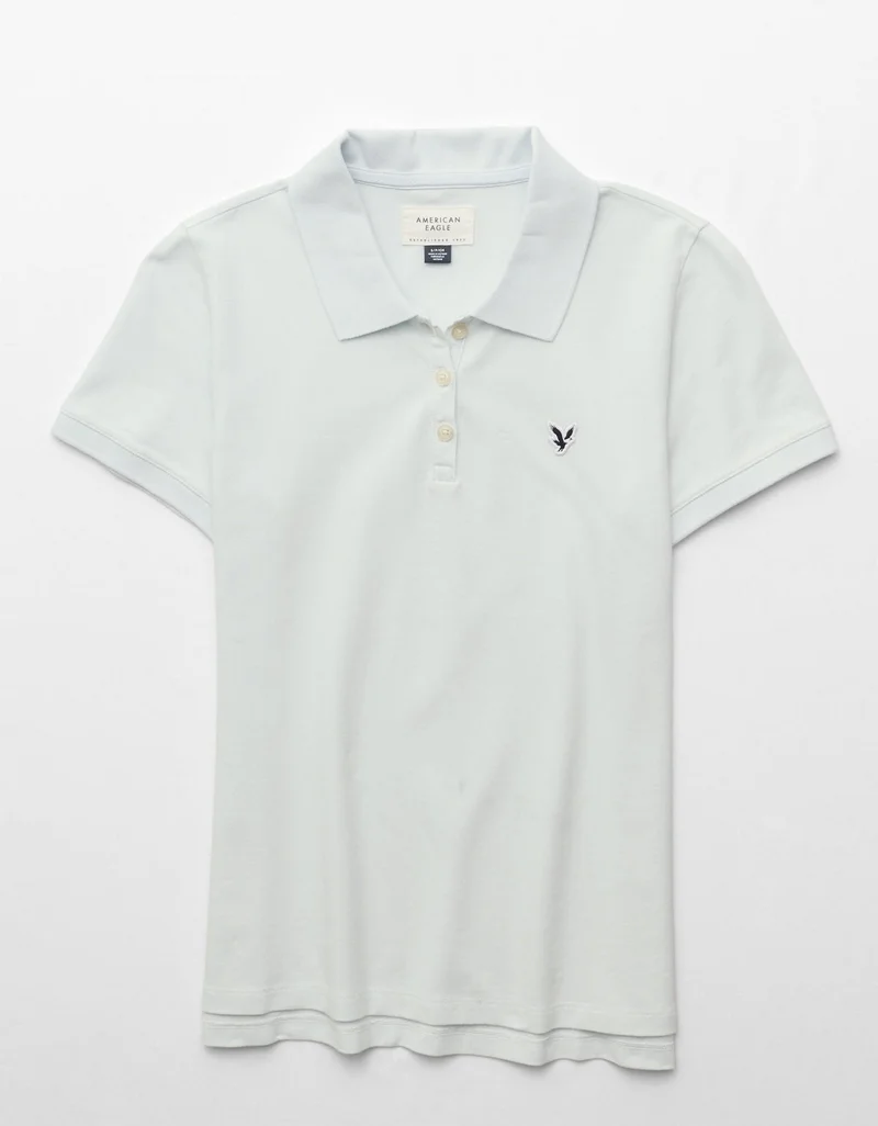 American Eagle  AE Classic Polo Shirt for Women | Best Price UAE