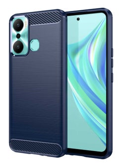 ماركة غير محددة جراب Infinix Hot 20 Play، غطاء Infinix Hot 20 Play، غطاء هاتف واقي من المطاط المرن TPU الممتص للصدمات لهاتف Infinix Hot 20 Play، أزرق  - Image 1
