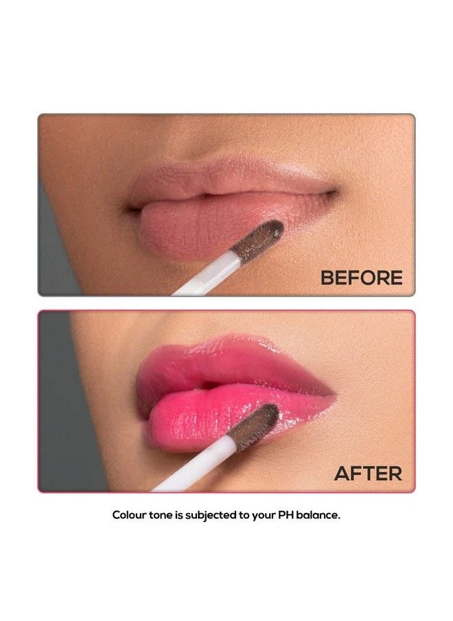 Renee Madness Ph Lip Gloss Black Lip Gloss Pink Payoff Enriched With Shea Butter Nourishing Nonsticky Super Glossy Formula 4.5Ml  - Image 4