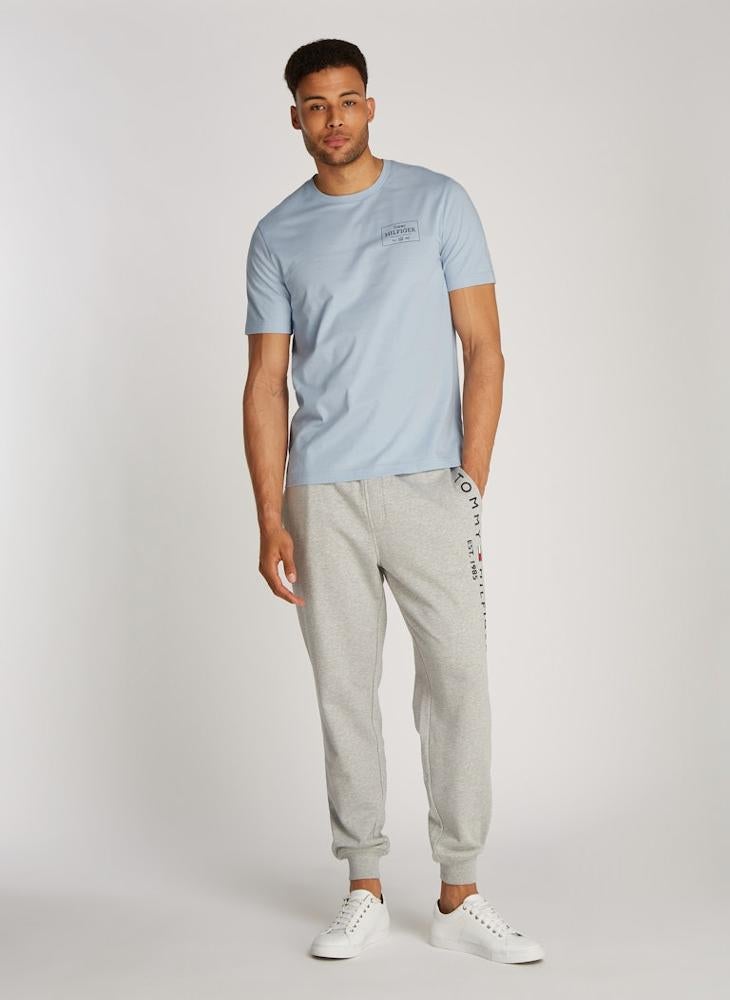 TOMMY HILFIGER Monotype Graphic Printed Crew Neck T-Shirt  - Image 4