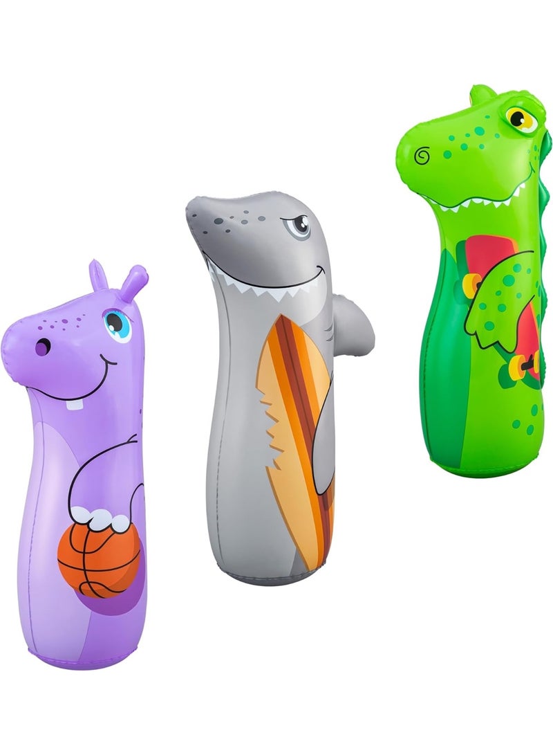 Bestway 35"/89cm Animal Bop Bags - Image 1