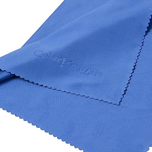 ColorYourLife 14-Pack Large Size (12x12 inches) Microfiber Cleaning Cloths for Laptop, Computer, Smart Phones, Tablets, Lenses, LCD Monitor, TV, Camera, Eye Glasses, Optics Etc - Image 4