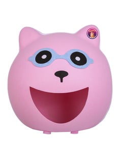 HAPPY PUSS Cat House, pet cave cat head design, solid comfortable felt kennel, enclosed cat cave, durable and washable pet house-PINK COLOR  - Image 1