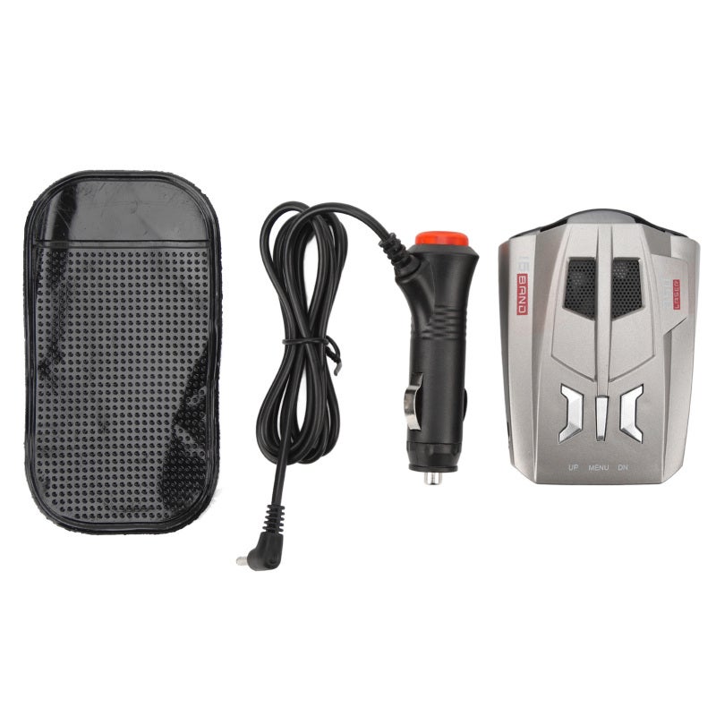 Car Radar Detector 360° Detection Voice Alert Speed Tester - 200-800 Meters Advanced Warning Mobile Speed Radar Detection Device - Anti Interference for Driving Safety - Image 1