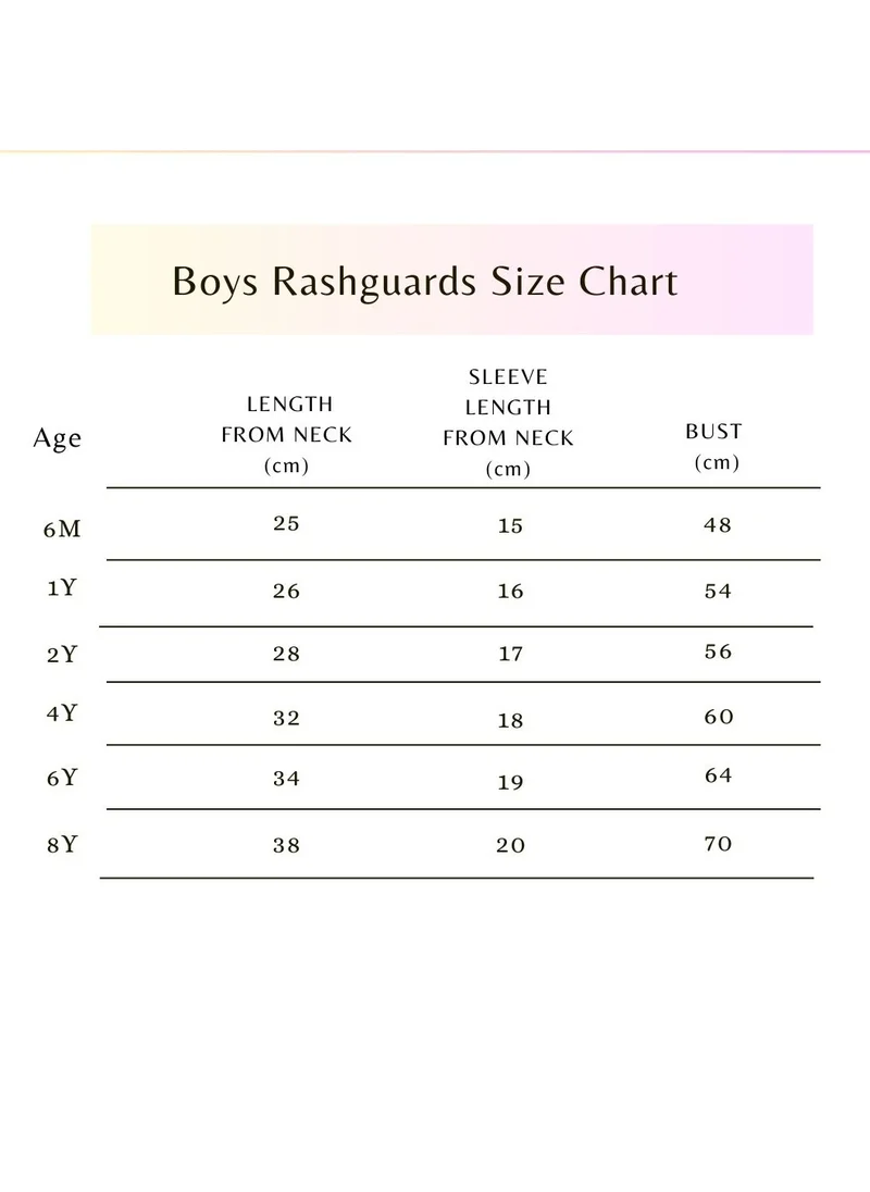 Pepla Black Kids Rashguard - Swimwear Shirt