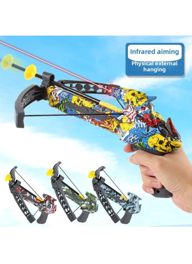 Boys Educational Children Bow And Arrow Crossbow Toy Outdoor Rubber Suction Cup Archery Gift Toy Manufacturers-Color:Green  - Image 4