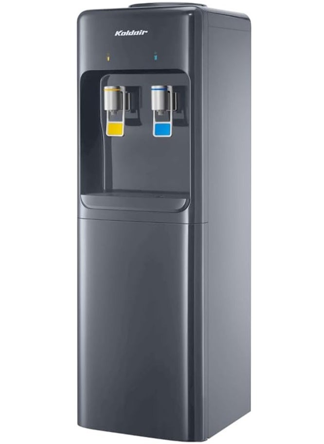 KWD CB - Dark Grey Top Loading Freestanding Water Dispenser with 2 Taps, Cold and Warm, Black - pzsku/Z422459115DDE7659566FZ/45/_/1730967274/4dbdac35-b5ce-4f39-9c51-415df2f466df